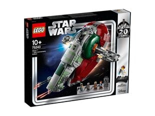 75243 LEGO® Star Wars Slave l – 20 - ый юбилейный выпуск цена и информация | Конструкторы и кубики | kaup24.ee