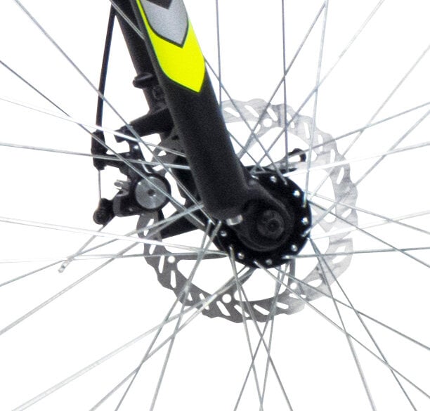 Mägijalgratas Good Bike Draco Disc 27,5'', must/roheline цена и информация | Jalgrattad | kaup24.ee