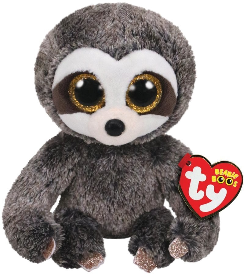 Plüüsist mänguasi TY Beanie Boos DANGLER - hall laiskloom 15 cm, 36215 hind ja info | Pehmed mänguasjad | kaup24.ee