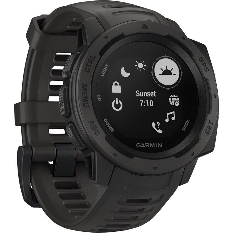 Garmin Instinct® Graphite цена и информация | Nutikellad (smartwatch) | kaup24.ee