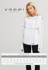 Свитшот женский oversize /no flis/ BSWW30090_L цена и информация | Женские кофты | kaup24.ee