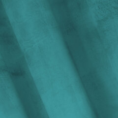 Ready-made velvet curtain PACIFIC on tape, 140x250, ZPAT-05 DARK TURQUOISE цена и информация | Шторы, занавески | kaup24.ee