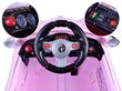 Laste elektriauto „Retro“, roosa цена и информация | Laste elektriautod | kaup24.ee
