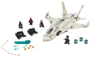 76130 LEGO® Marvel Super Heroes реактивный самолет Старка и атака дронов цена и информация | Конструкторы и кубики | kaup24.ee