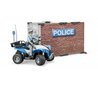 Politseijaoskond ATV ja figuuridega Bruder, 62730 цена и информация | Poiste mänguasjad | kaup24.ee