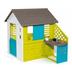 Детская коттедж с мини-кухней Smoby Pretty Playhouse + Summer Kitchen цена и информация | Детские игровые домики | kaup24.ee