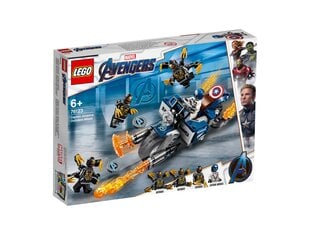 76123 LEGO® Super Heroes Outrider Assault hind ja info | Klotsid ja konstruktorid | kaup24.ee