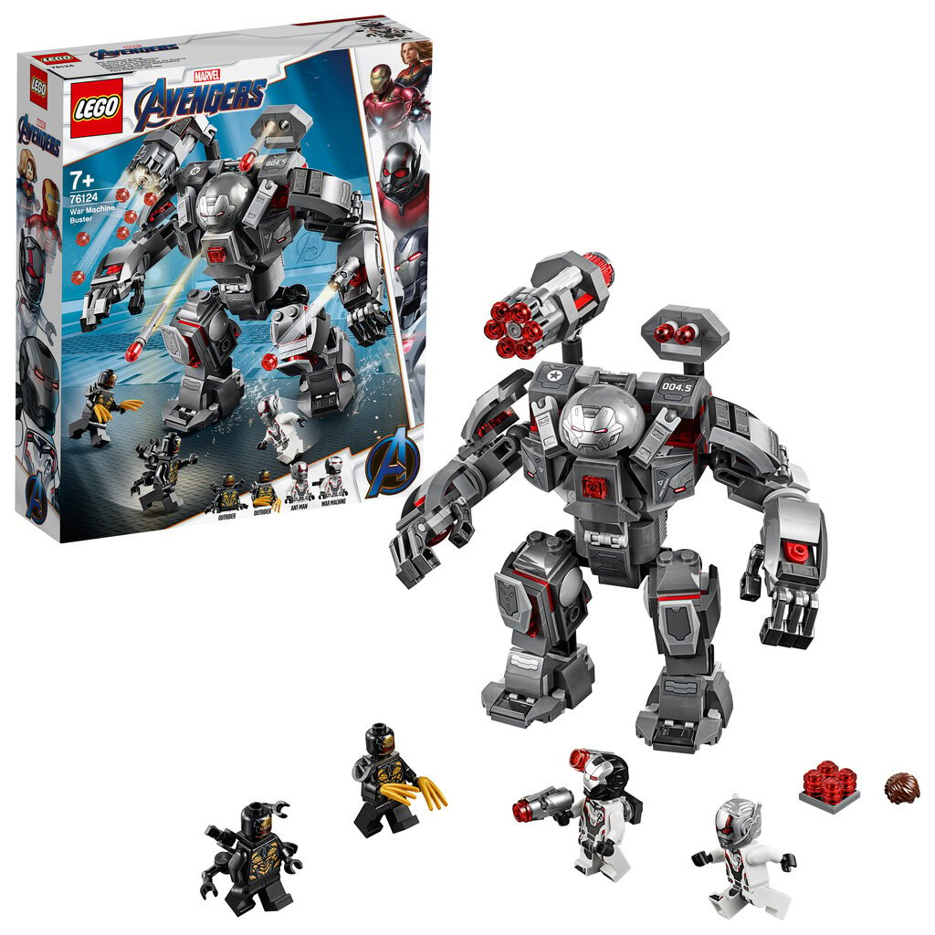 76124 LEGO® Super Heroes Sõjamasina purustaja hind ja info | Klotsid ja konstruktorid | kaup24.ee