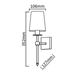 Valgusti Light Prestige Casoli hind ja info | Seinavalgustid | kaup24.ee