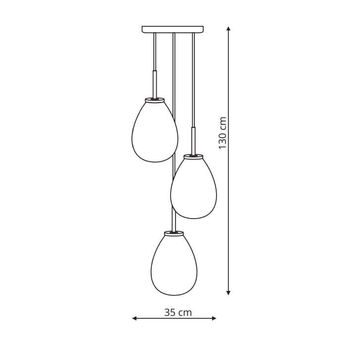 Rippvalgusti Light Prestige Fondi 3 цена и информация | Rippvalgustid | kaup24.ee