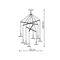 Light Prestige подвесной светильник Hat цена и информация | Потолочный светильник, 38 x 38 x 24 см | kaup24.ee