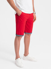 Мужские шорты чинос Ombre W421 цена и информация | Мужские брюки | kaup24.ee