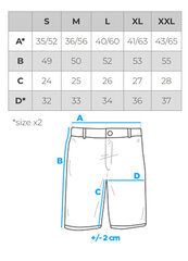Мужские шорты Ombre OM-SRSK-0105 цена и информация | Мужские шорты | kaup24.ee
