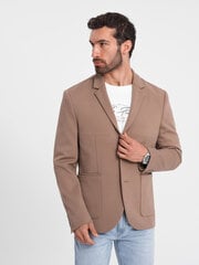 куртка - темно-бежевый v3 om-blzb-0127 125113-7 цена и информация | Мужские пиджаки | kaup24.ee