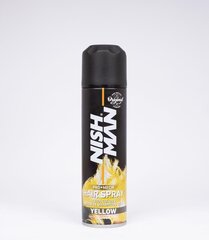 Juukselakivärv Nishman Color Hair Spray Yellow, kollane, 150 ml hind ja info | Juuksevärvid | kaup24.ee