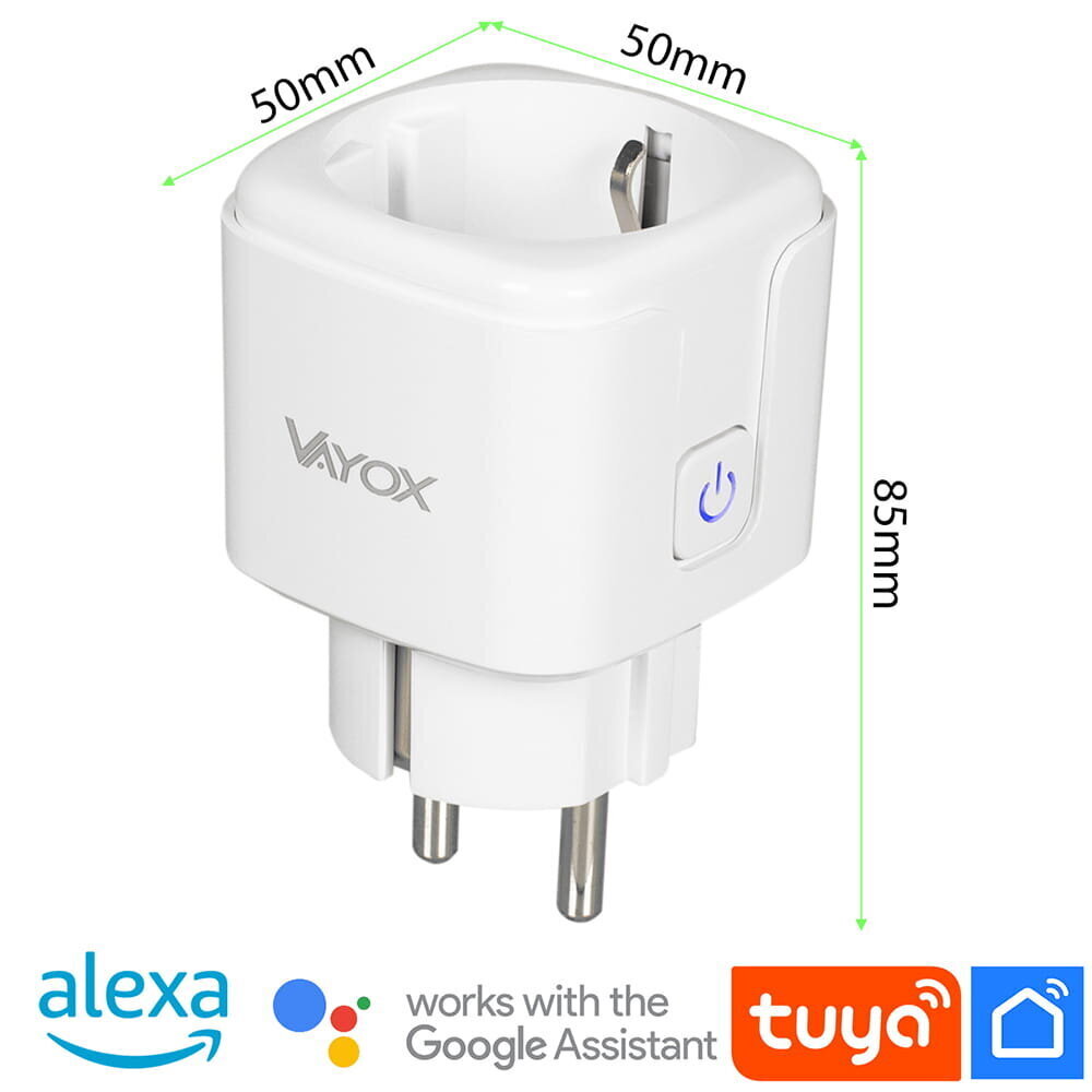 Smart Plug Wifi VA0010 VAYOX hind ja info | Nutiseadmed ja aksessuaarid | kaup24.ee