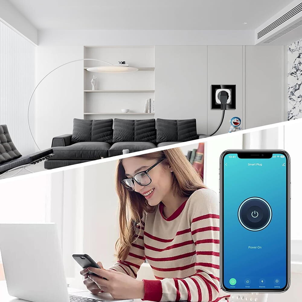 Smart Plug Wifi VA0010 VAYOX цена и информация | Nutiseadmed ja aksessuaarid | kaup24.ee