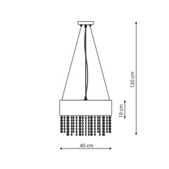 Light Prestige подвесной светильник Madryt цена и информация | Люстры | kaup24.ee