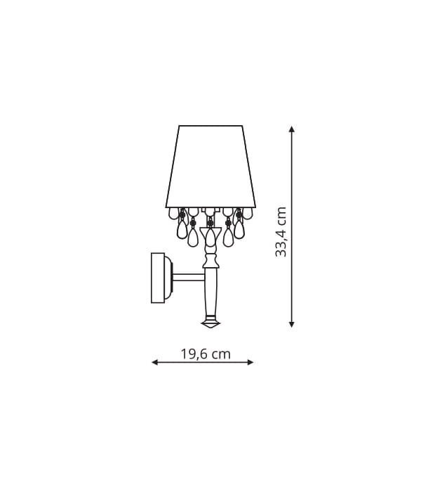 Valgusti Light Prestige Vigo hind ja info | Seinavalgustid | kaup24.ee