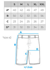 Lühikesed püksid meestele Ombre OM-SRCS-0127, hall hind ja info | Meeste lühikesed püksid | kaup24.ee