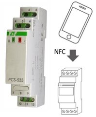 Программируемое реле времени с беспроводной связью NFC PCS-533 цена и информация | Выключатели, розетки | kaup24.ee