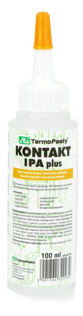 Kontakt IPA plus - isopropüülalkohol 100ml hind ja info | Autokeemia | kaup24.ee