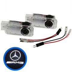 Комплект Из 2 Проекторов Логотипа, ME Premium, Mercedes E-Class W211 2002-2009, Led, Amg цена и информация | Дополнительные принадлежности | kaup24.ee