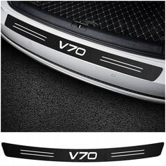 Volvo V70, Carbon Black, ME Premium, Tagumine Kaitseraua Kleebis, Carbon Black hind ja info | Lisaseadmed | kaup24.ee