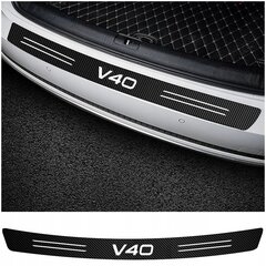 Volvo V40, Carbon Black, ME Premium, Tagumine Kaitseraua Kleebis, Carbon Black hind ja info | Lisaseadmed | kaup24.ee