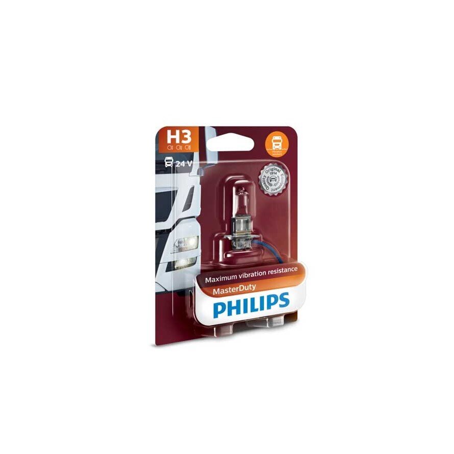 PHILIPS Master Duty autolamp 24V H3 70W PK22S MD hind ja info | Autopirnid | kaup24.ee