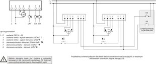 Однокнопочный контроллер рольставней STR-2 цена и информация | Преобразователи, инверторы | kaup24.ee