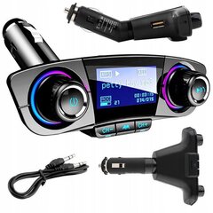 Goodbuy UFO auto fm saatja 2.1A | usb flash | sd | bluetooth 5.0 must hind ja info | FM modulaatorid, FM trasmitterid | kaup24.ee