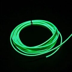 Neon Wire Auto Ambient Light 2m Roheline, ME Premium hind ja info | Autopirnid | kaup24.ee