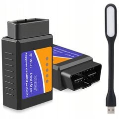 Elm327 Obd2 Obd2 Wifi Pc Android Ios Smart Interface, ME Premium цена и информация | Дополнительные принадлежности | kaup24.ee