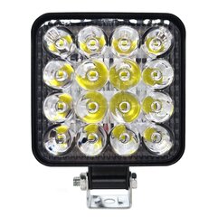 LED töövalgusti IP67 2000lm 16 LED väike 12-24V hind ja info | Lisaseadmed | kaup24.ee