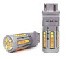 P27/7W LED-pirn 3157 12-24V valge-oranž ilma veata 2000 + 800lm, 1 tk. hind ja info | Autopirnid | kaup24.ee