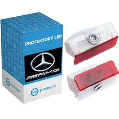 Komplekt 2 Logo Prožektorid, ME Premium, Mercedes Glk W168 W169 W245, Amg hind ja info | Autotuled | kaup24.ee