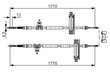 Käsipiduri tross Bosch 1987477931, 1 tk цена и информация | Lisaseadmed | kaup24.ee