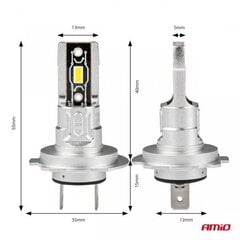 Светодиодные лампы H7 H-mini AMiO 03332 цена и информация | Автомобильные лампочки | kaup24.ee