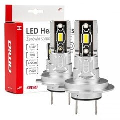 Led esitule pirnid H7 H-mini AMiO 03332 hind ja info | Autopirnid | kaup24.ee