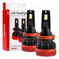 LED esitule pirnid H8/H9/H11 90W X3 Series Canbus AMiO 02981 цена и информация | Autopirnid | kaup24.ee