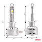 LED esitule pirnid H1 72W X2 Series Canbus MINI AMiO 02970 цена и информация | Autopirnid | kaup24.ee