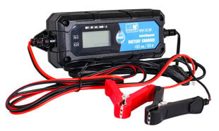 Nutikas akulaadija LCD ekraaniga 6V/12V MW-SC4B hind ja info | Elektriautode laadimisjaamad | kaup24.ee