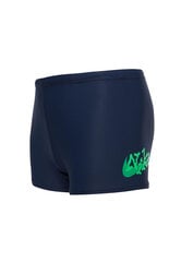 Nike Плавки Nk B Scribble Square Leg Navy NESSE041 440 NESSE041 440/XL цена и информация | Плавки для мальчиков | kaup24.ee