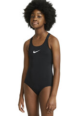 Nike Купальник Nk G Ess Racerback Black NESSB711 001 NESSB711 001/S цена и информация | Купальники для девочек | kaup24.ee