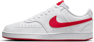 Nike Обувь Nk Court Vision Lo Nn Ess White Red HF1744 101 HF1744 101/8 цена и информация | Кроссовки для мужчин | kaup24.ee