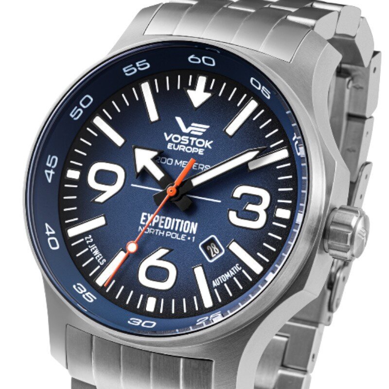 Vostok Europe Expedition North Pole 1 Automatic YN55-595A638BR YN55-595A638BR цена и информация | Naiste käekellad | kaup24.ee