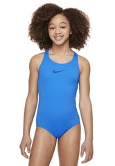 Nike Ujumiskostüümid Nk G Ess Racerback Blue NESSB711 400 NESSB711 400/M hind ja info | Tüdrukute trikood | kaup24.ee