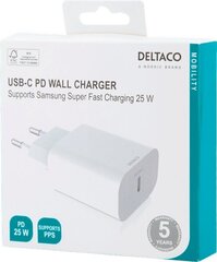 Deltaco Wall Charger hind ja info | Mobiiltelefonide laadijad | kaup24.ee