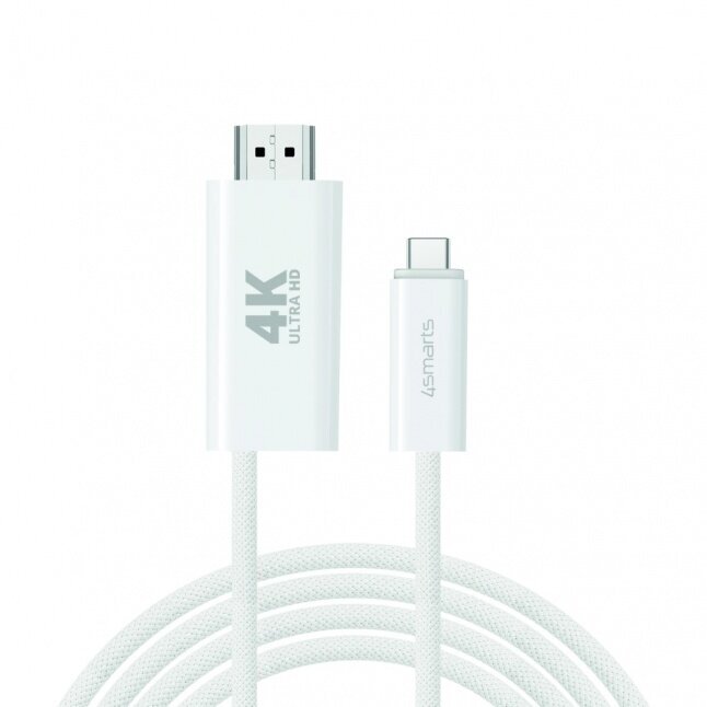 4smarts Usb-C/Hdmi, 2 m цена и информация | Kaablid ja juhtmed | kaup24.ee